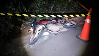 El motociclista perdió la mano y murió luego del fuerte accidente en Tzucacab