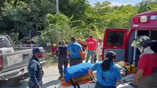 Mujer alcoholizada provoca fuerte accidente en la Zona Continental de Isla Mujeres