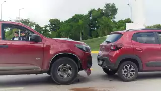 El accidente ocurrió en una hora pico