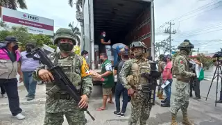 Elecciones Yucatán: Marina resguarda llegada de boletas electorales