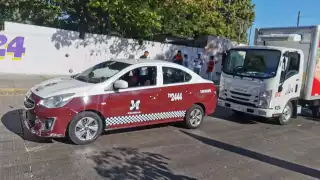 El taxi pertenece al Sindicato Único de Trabajadores del Volante