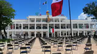 Carlos Joaquín prepara un evento masivo en el Palacio de Gobierno de Chetumal para el grito de Independencia