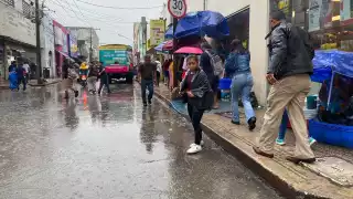Lluvias fuertes se presentaron en Mérida durante este martes