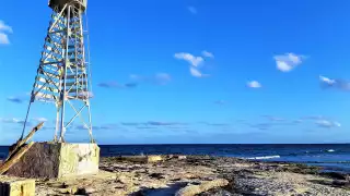 Playa Punta Brava, en Puerto Morelos