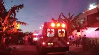 La víctima fue auxiliada por familiares, quienes a su vez llamaron al número de emergencias 911