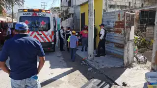 Dos personas terminan con quemaduras leves tras incendio en Ciudad del Carmen