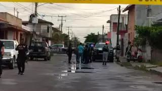 Al lugar llegaron elementos policiales, así como de la Guardia Nacional