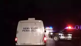 La zona fue acordonada por policías