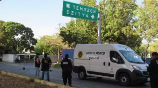 Al lugar llegaron elementos de la Semefo para recoger el cuerpo