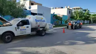 Protección Civil se presentó para levantar el acta de incidencia