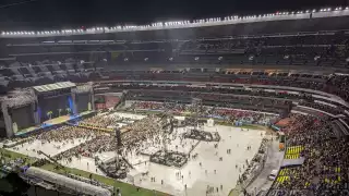 Concierto de Bad Bunny luce vacío a minutos de iniciar