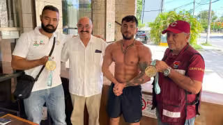 Cancún se viste de músculo en la Quinta Copa Esmeralda de Físico y Fitness