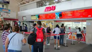 Empieza a incrementarse el movimiento de viajeros en terminal ADO de Cancún