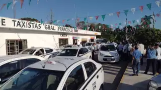 Fueron citados en frente de las instalaciones del Sindicato de Taxistas, General Francisco May