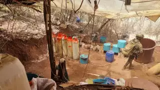 Marina y Armada de México desmantelan laboratorios en Culiacán