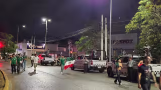 Implementan fuerte dispositivo de seguridad en Cancún por fiesta de despedida de la Selección Mexicana