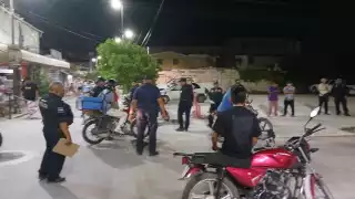 Siete motos aseguradas durante operativo sorpresa en Escárcega