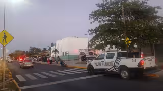 Hallan a sujeto lesionado y con el rostro ensangrentado cerca del entronque del poblado de Ley de Reforma Agraria en Champotón