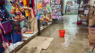  Lluvias torrenciales evidenciaron pésimas condiciones del mercado principal de Campeche    