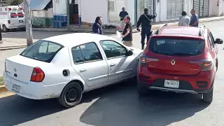 El choque fue presuntamente por distracción