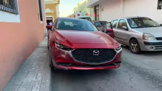 El accidente dejó daños superiores a los 75 mil pesos