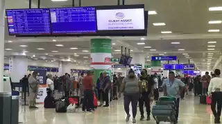 La afluencia es moderada en la terminal dos, según Asur