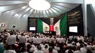 Los nuevos diputados locales ocuparon sus curules en el Congreso de Quintana Roo este 3 de septiembre, día en el que se realiza la Sesión de Instalación