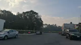 Las autoridades acordonaron la zona del ataque armado