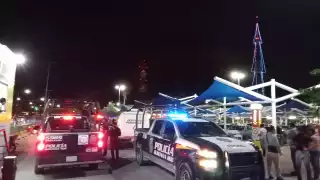 Servicios Periciales, laboran en medio de las familias quienes fueron testigos de este intento de ejecución