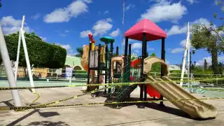 El parque principal de Peto tiene alrededor de 10 años