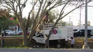 Los dos pasajeros fueron trasladados a un hospital de Mérida