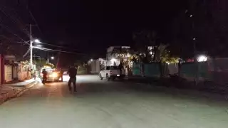 Las autoridades acudieron al reporte de los vecinos quienes afirmaron haber escuchado un arma de fuego