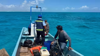 Corte en línea submarina deja sin agua a toda  Isla Mujeres