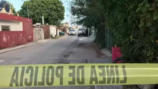 Al lugar llegaron elementos de la policía municipal para confirmar el reporte