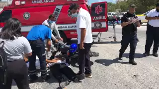 El accidente se registró sobre la avenida Centenario en la Supermanzana 235