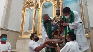 Con la bajada de los tres Santos Reyes, inicia la tradicional fiesta en Tizimín