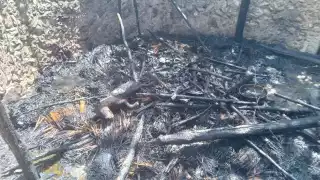 El lugar quedó destgruído por completo. Foto: Alejandro Colli