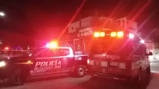 Las autoridades acordonaron la zona afectada la noche de este jueves