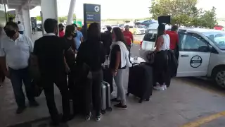 En el vuelo de Aeroméxico se registró más de la mitad de los asientos ocupados por personal del Rally Maya