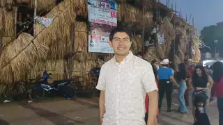 Alejandro Lima el Mojito visita el Coso Taurino