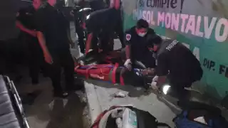 Dos personas hospitalizadas fue el saldo del accidente