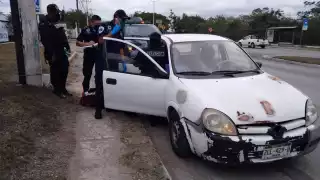 Al lugar acudieron paramédicos de la SSP