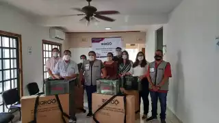 En la distribución se aplicaron los protocolos sanitarios para prevenir cualquier contagio o propagación del COVID-19