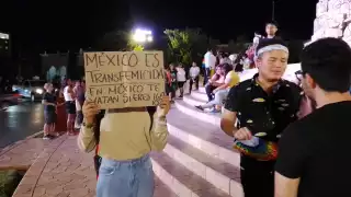 Los manifestantes pidieron seguridad e igualdad