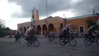 Antorchistas demuestra su fe a la Virgen de Guadalupe en Chocholá