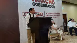 Joaquín Díaz Mena expuso su plan de seguridad en Yucatán