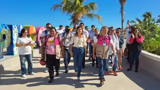 El INE dio el bandezaro de salida en el malecón de Progreso