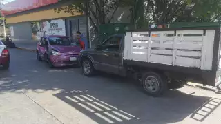 El conductor no requirió ser trasladado a un hospital