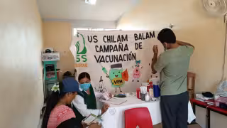 Realizan jornada de prevención contra sarampión en escuela de Champotón