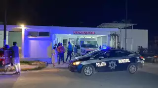 El hombre fue trasladado a un hospital en Chetumal